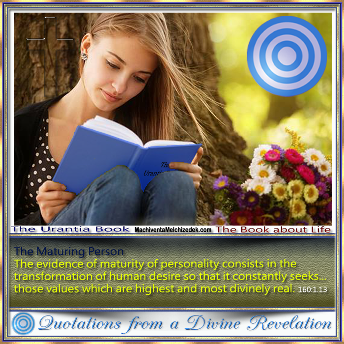 The Maturing Person